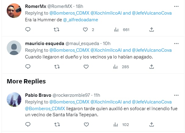 Usuarios no dudaron en opinar