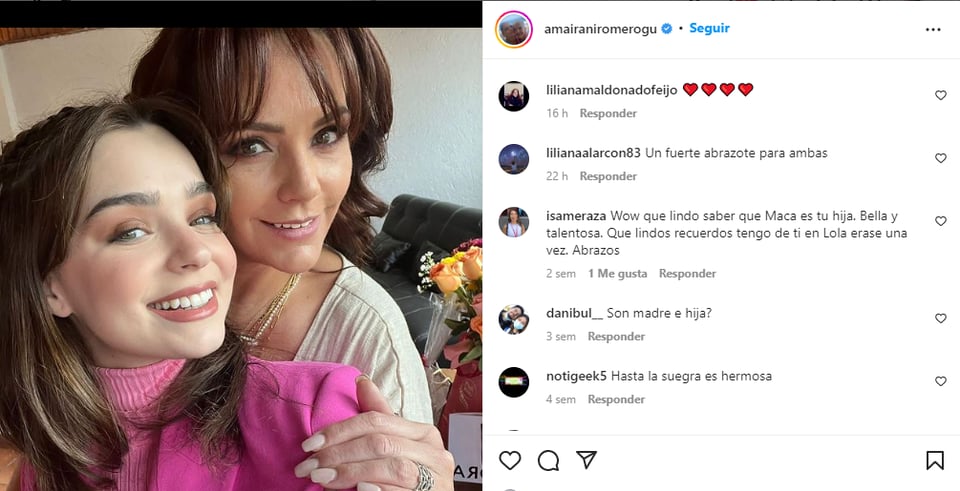 Amairani Romero heredó su talento a Macarena García 
