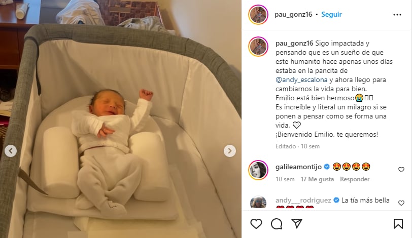 Familia de Andrea también han compartido algunas imágenes