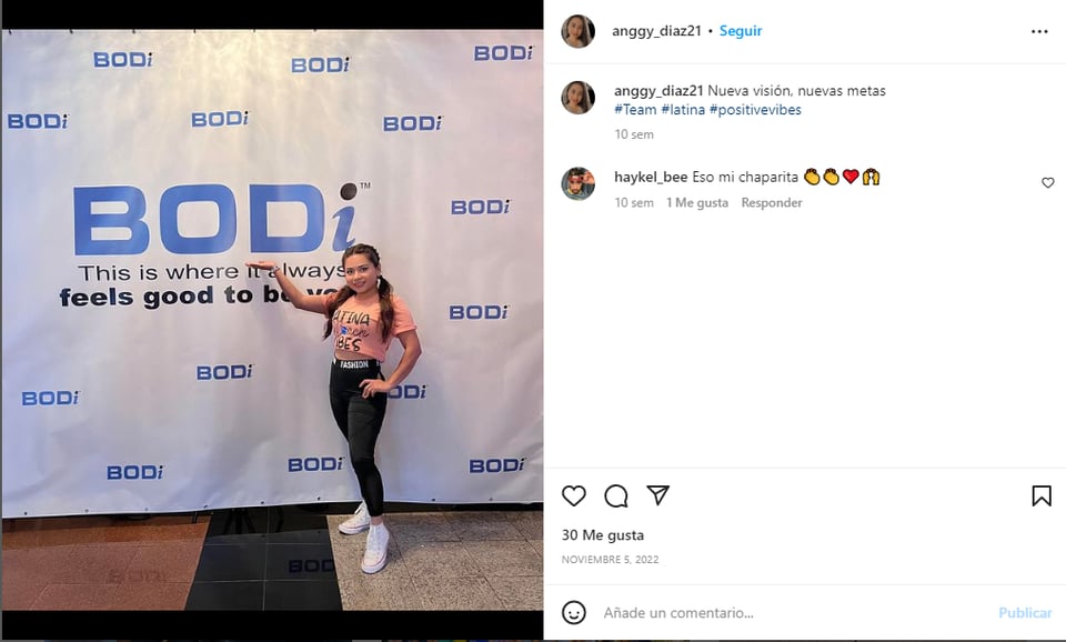 Enseñaba a sus seguidores sus hábitos con el deporte y alimentación