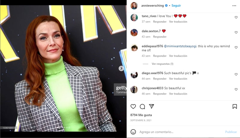 Her husband confirmed the news: "Today there is a cavernous hole in the soul of this family"