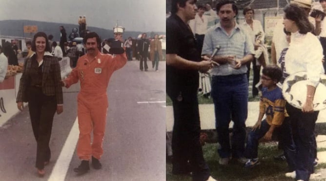Lo utilizó para competir contra el piloto automovilístico Ricardo Londoño