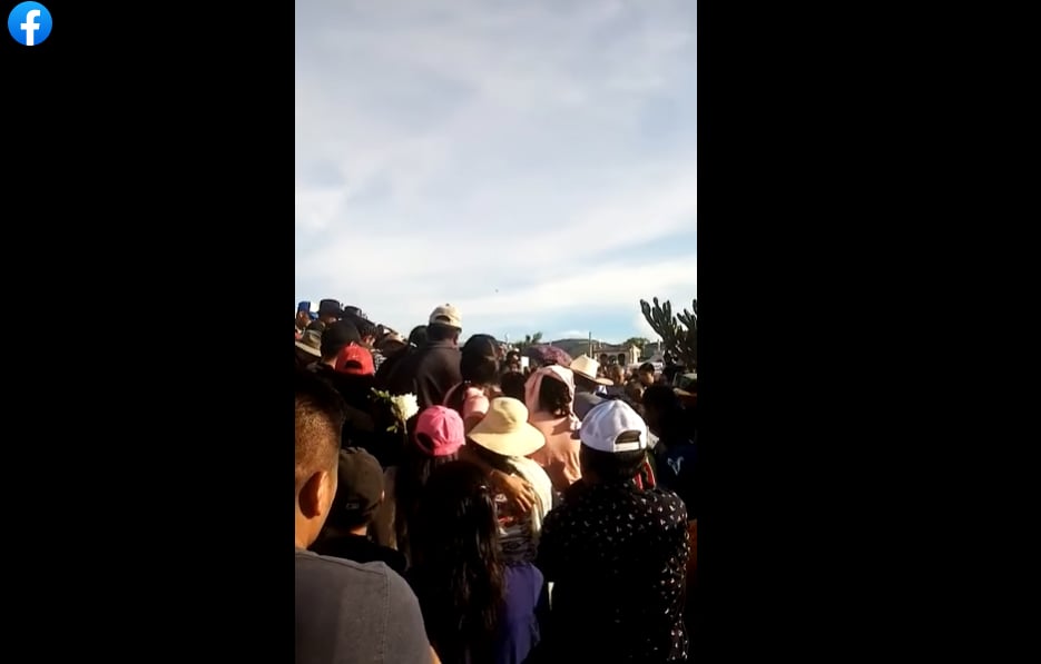 Muestran funeral de uno de los integrantes de la Banda Real de Huajuapan