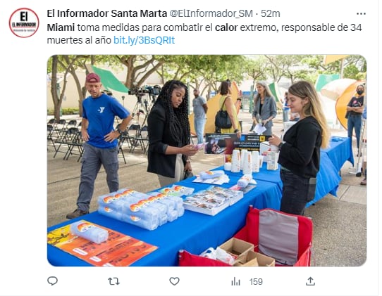 Miami combatir calor extremo