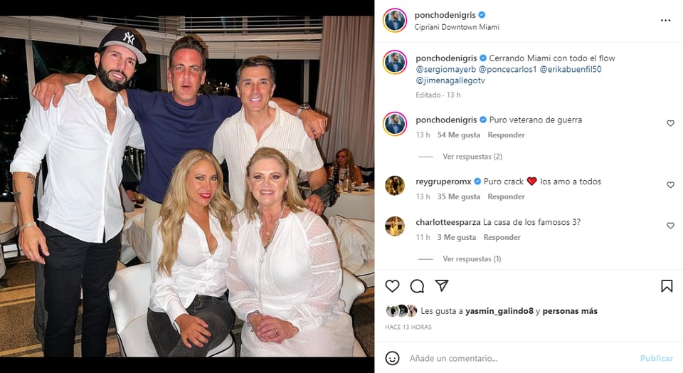 Compartieron detalles en sus redes sociales