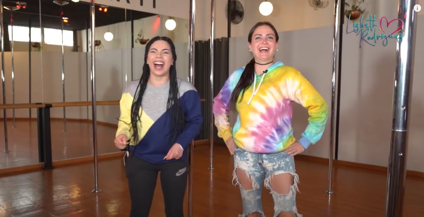 Celia Lora y Lizbeth Rodríguez compartieron su 'primera vez' en pole dance