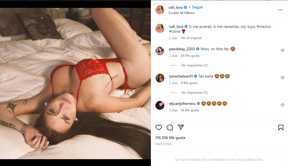 Lizbeth Rodríguez y Celia Lora comparten 'íntimas' imágenes en ropa interior