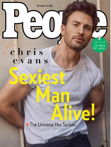 Chris Evans Named World's 'Sexiest' Man Alive