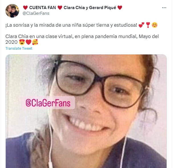 Mostraron cómo lucía la joven en pandemia