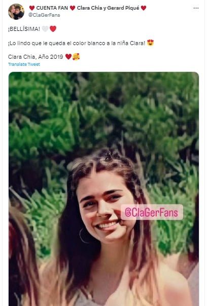 "Clara Chía, año 2019"