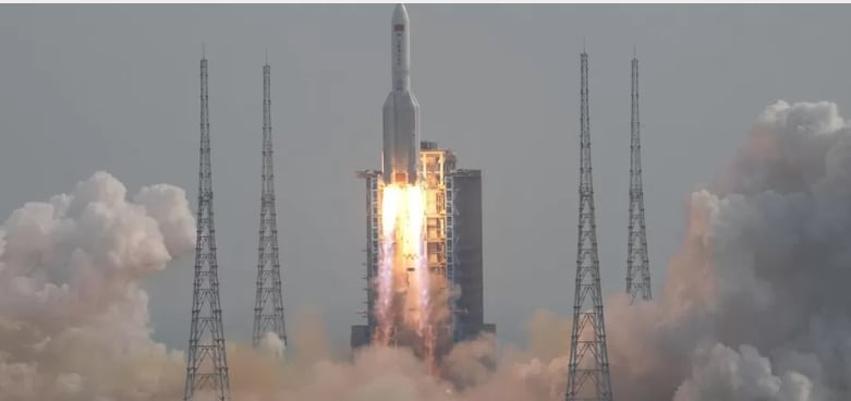 Cohete espacial chino; Otros países también sufrieron afectaciones