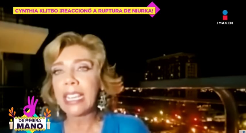 Cynthia Klitbo reacts to the breakup of her ex Juan Vidal and the controversial Niurka