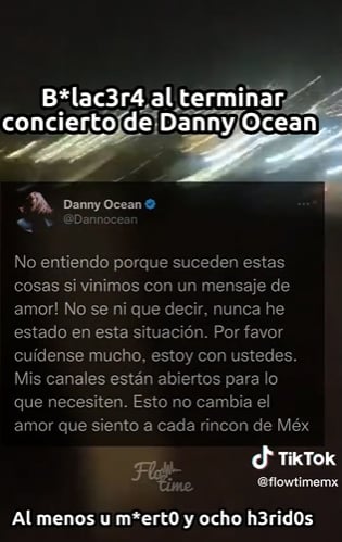 DannyOcean: "I don't understand why these things happen"