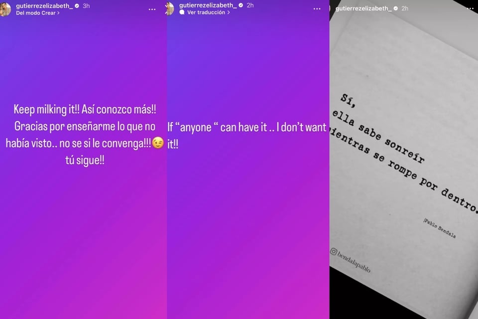 William Levy, Samadhi Zendejas, Elizabeth Gutiérrez, Messages from Elizabeth Gutiérrez, Telemundo