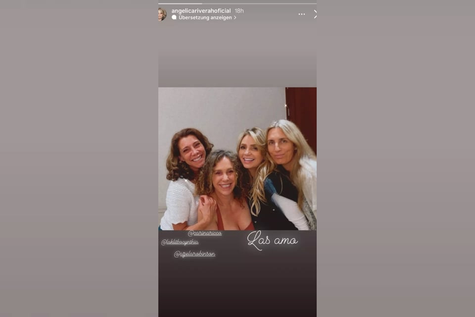 Cynthia Klitbo, Azela Robinson, Carina Ricco, Angélica Rivera, Actrices