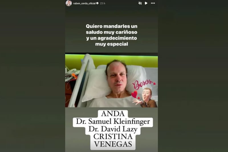 Rubén Cerda, Televisa, México, Cirugía, Vesícula