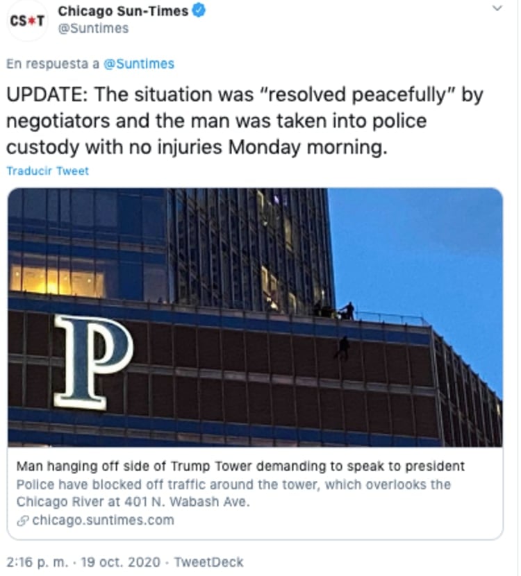 Trump Tower Man