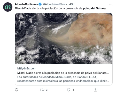 polvo del sahara