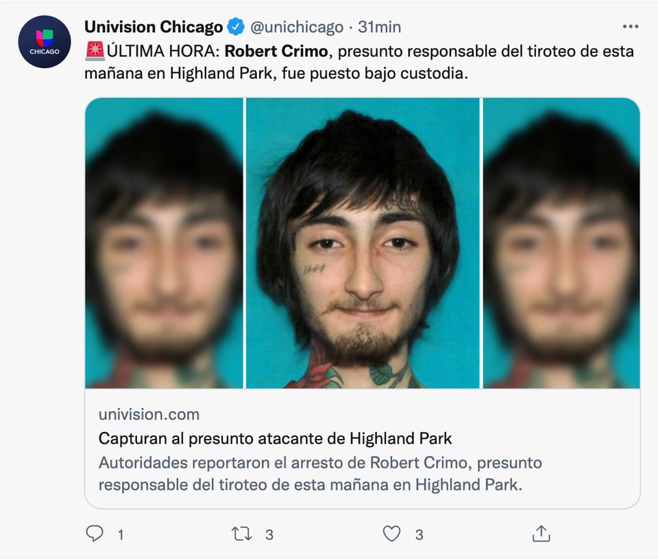 En el tiroteo murieron 6 personas