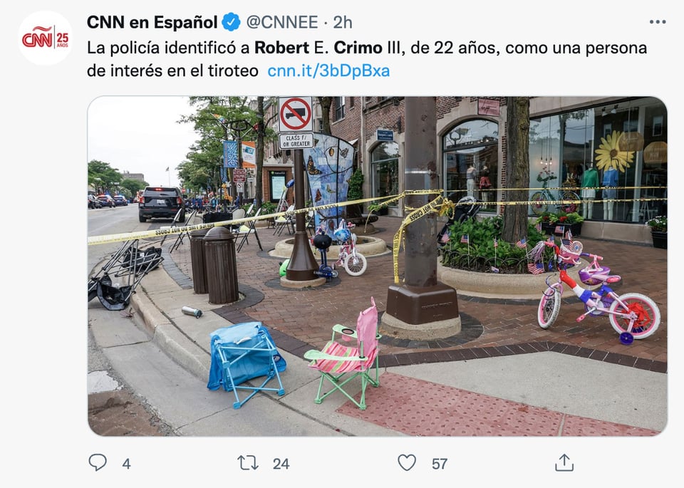 El presidente Biden, conmocionado