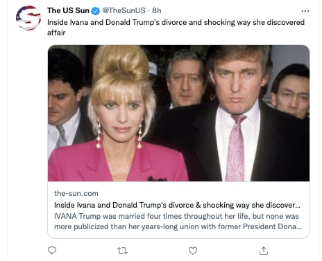 CON QUIÉN ENGAÑÓ TRUMP A IVANA