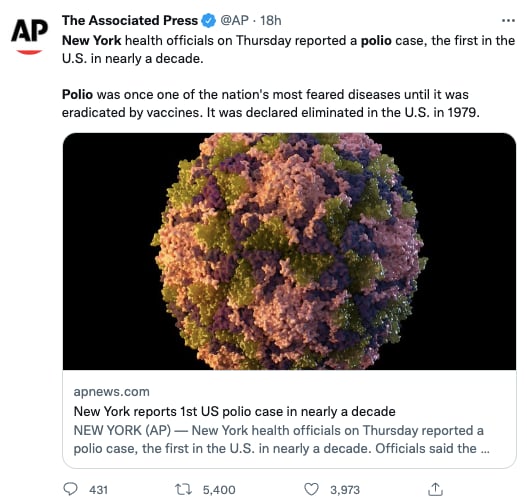 POLIO NUEVA YORK