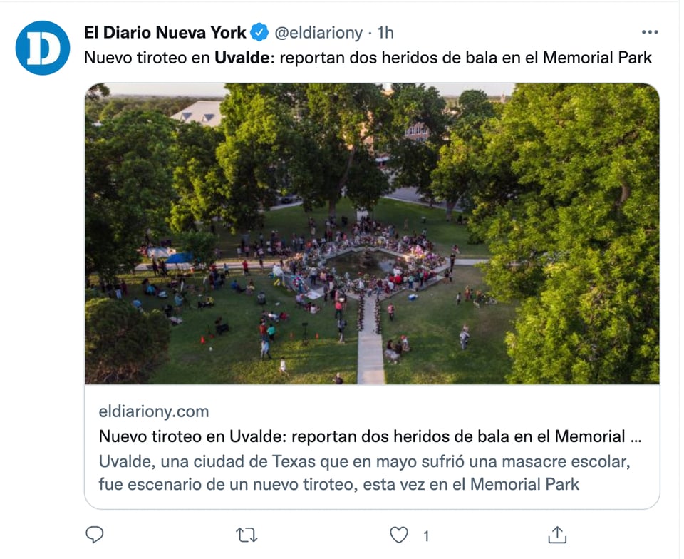 Gobernador Abbot indignado con la noticia del nuevo tiroteo en Uvalde