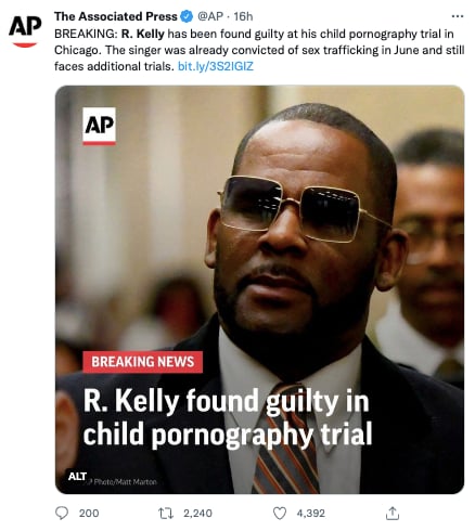 R KELLY