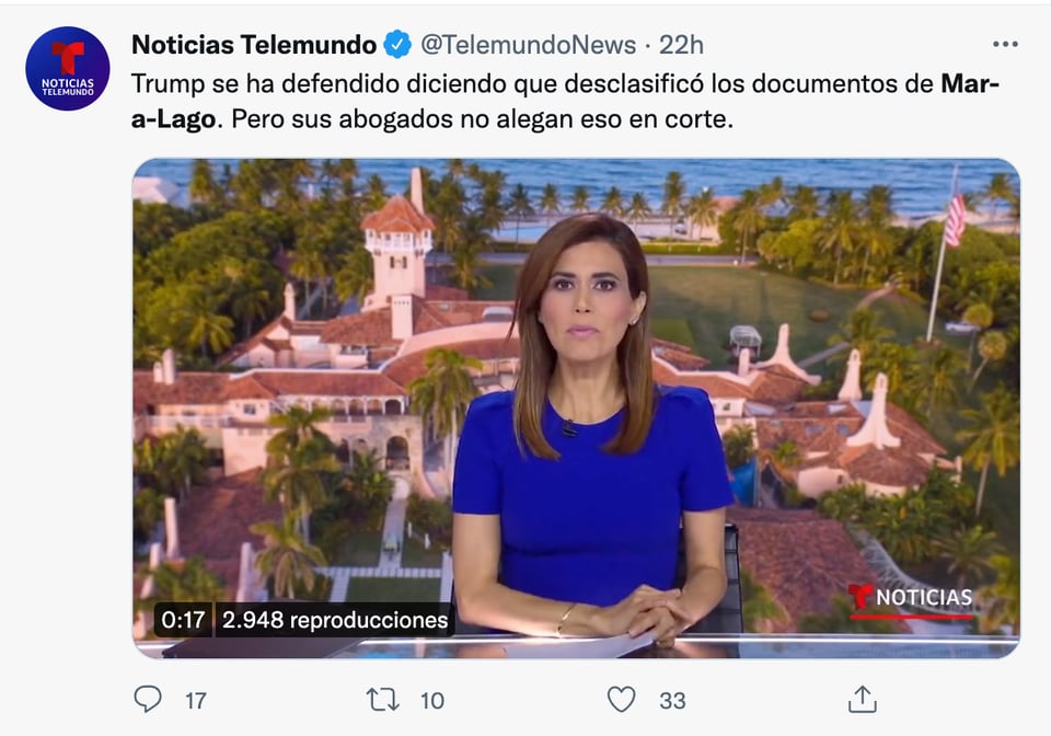 Departamento de Justicia presenta moción urgente