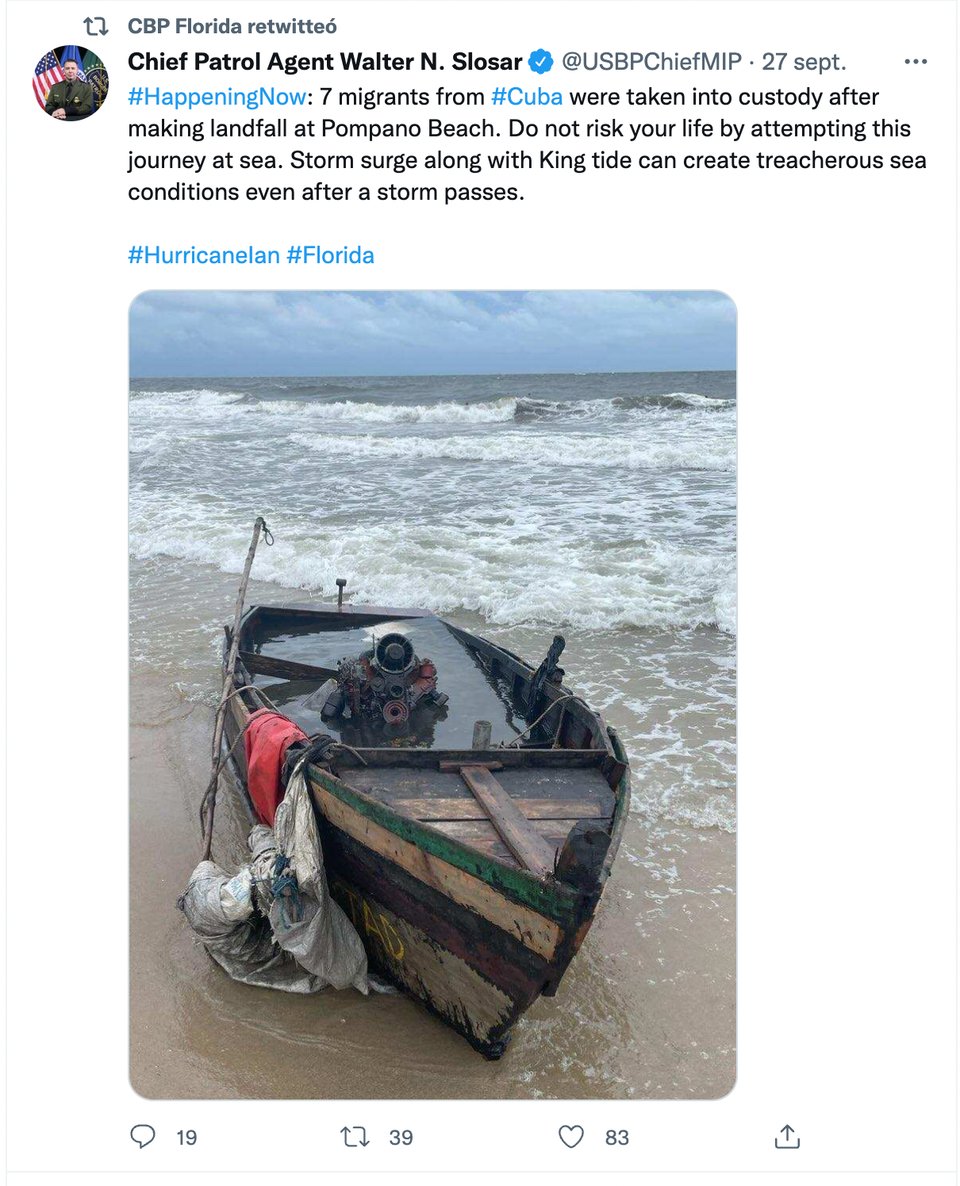 ¿Cómo se encuentran los migrantes rescatados en medio de Ian?