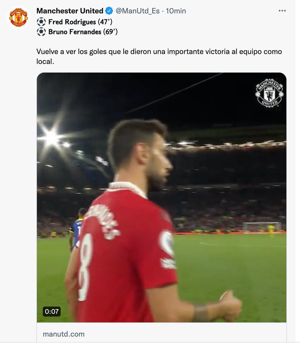 Darwin Núñez recupera su toque de gol en el Manchester United Vs Tottenham