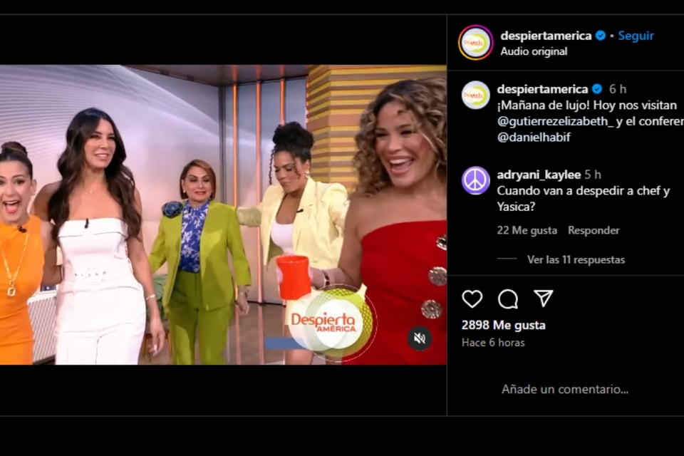 Elizabeth Gutiérrez, Despierta América, separation, William Levy, Univisión