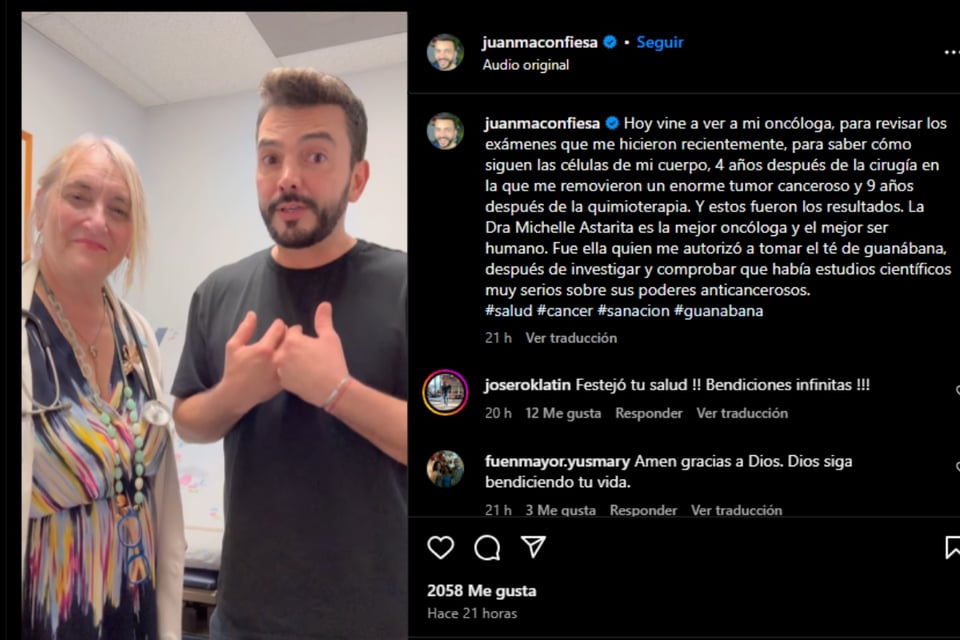 Juan Manuel Cortés, Cáncer, Telemundo, Remisión, Estado de salud
