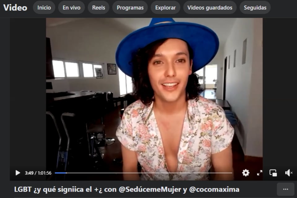 Facebook, Trend, Before and after, Coco Máxima as a man, Showbiz