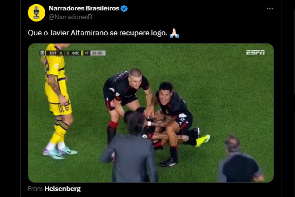 Javier Altamirano convulsiona en partido, Estudiantes de La Plata, Boca Juniors, Argentina, Fútbol