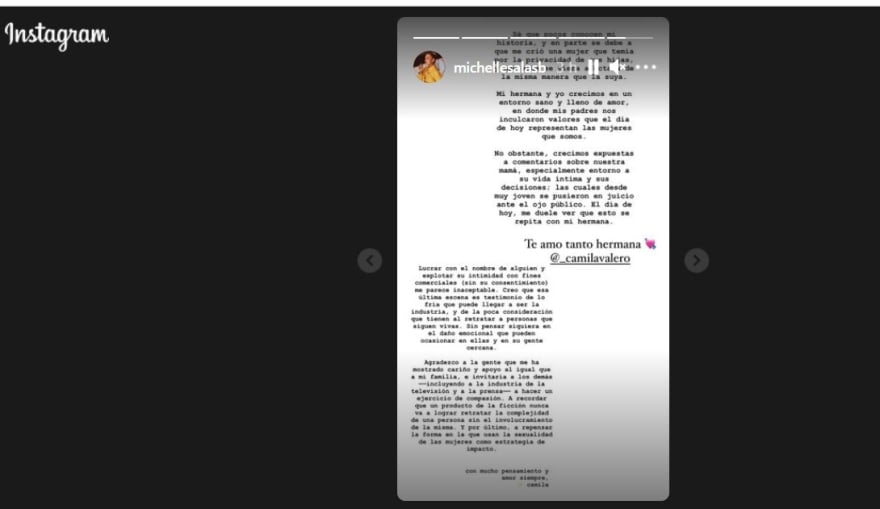 Michelle Salas, daughter of Luis Miguel, annoys her father for sexualizing her image