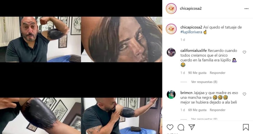 Singer sends message to Belinda when she removes her tattoo