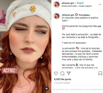 Allisson Lozz Televisa