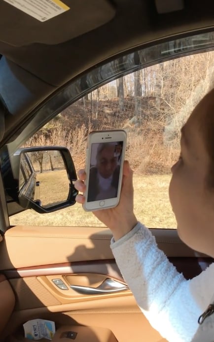 Thalía y su abuela