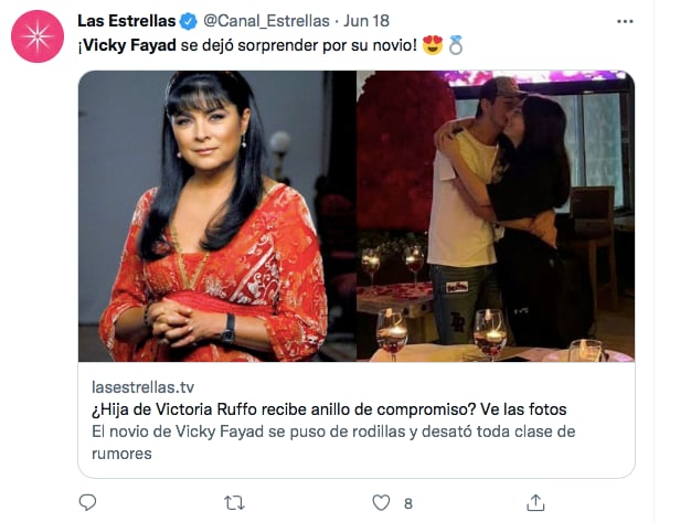 Victoria Ruffo muestran a su hija