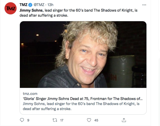 Jimmy Sohns muerte
