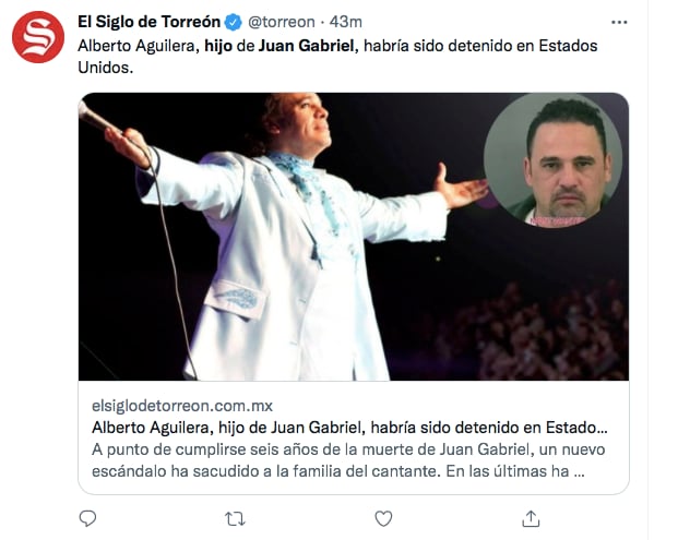 Alberto Aguilera Jr cárcel