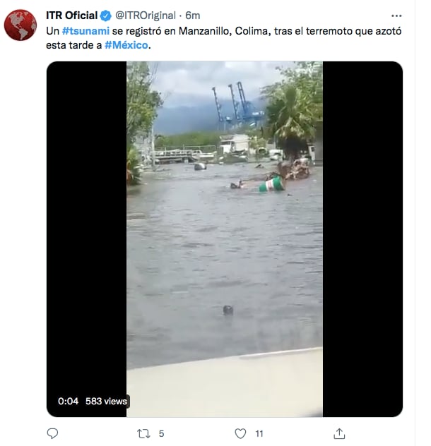 sismo México activa lo peor