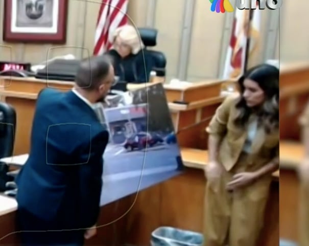 Esposa de Pablo Lyle acude a declarar