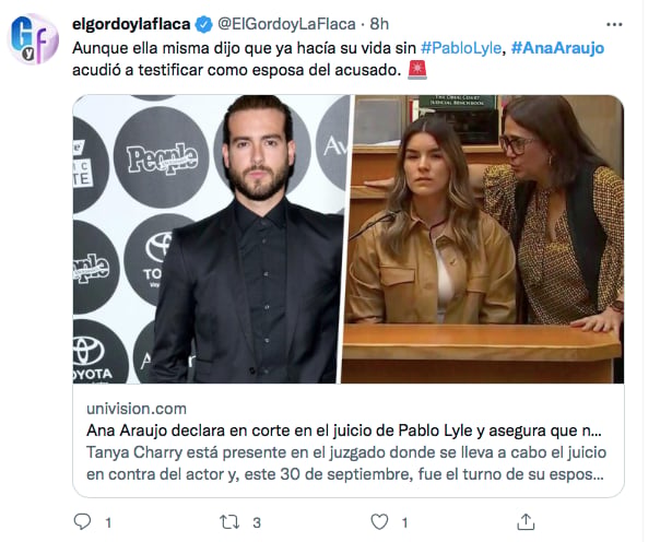 Ana Araujo rules out separation