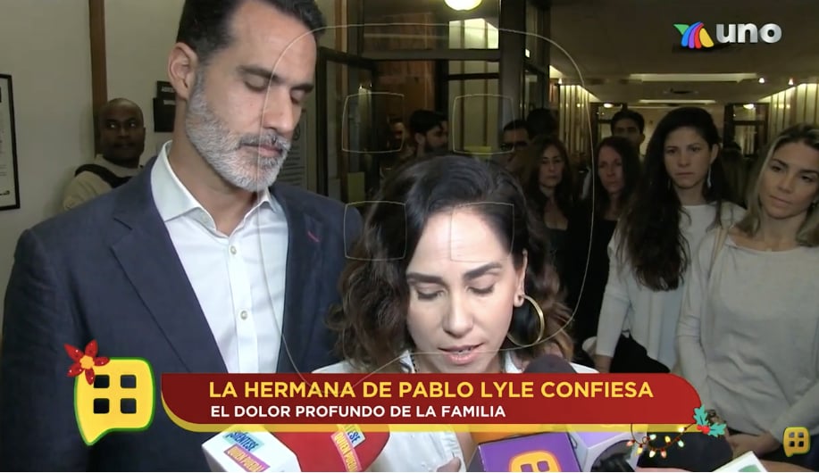 Hermana del actor rompe en llanto