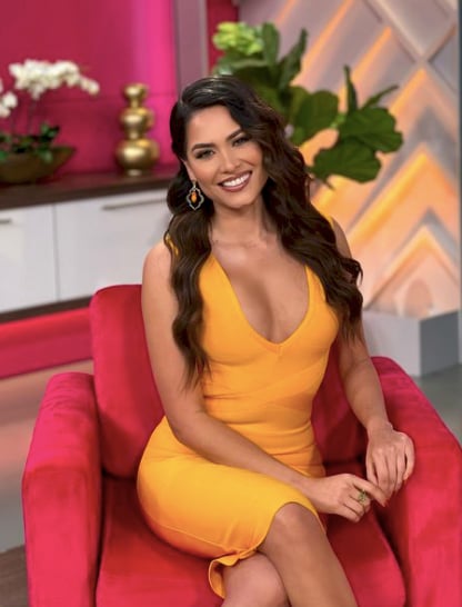 Andrea Meza nueva compañera de Adamari López