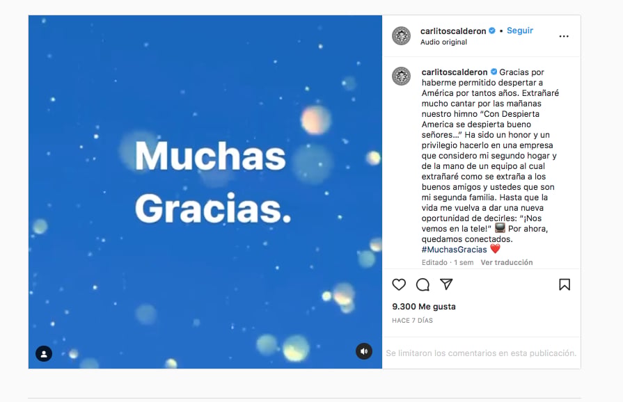Despedida de Despierta América