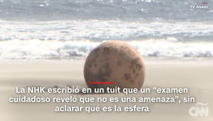 Terrorífica esfera metálica