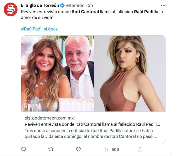 Itatí Cantoral devastada